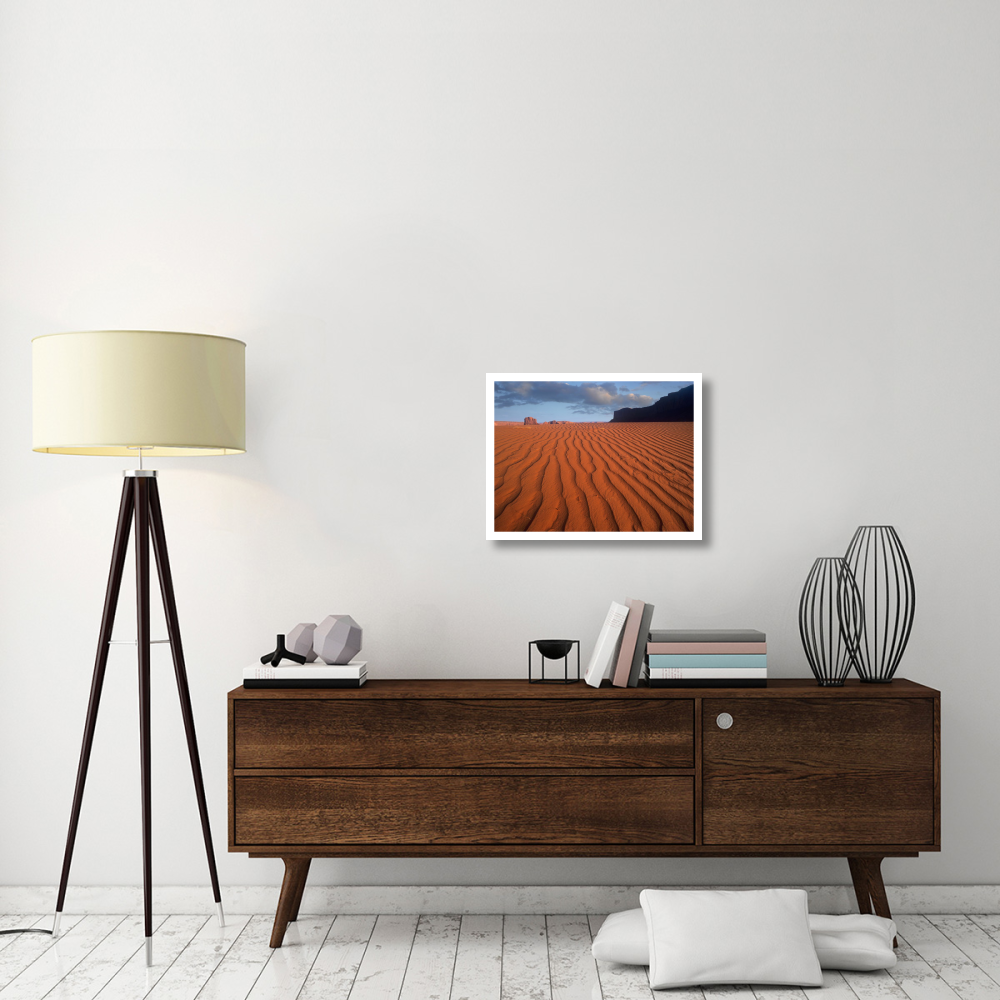 Sand dunes at Monument Valley Navajo Tribal Park, Arizona-Paper Art-26&quotx20"