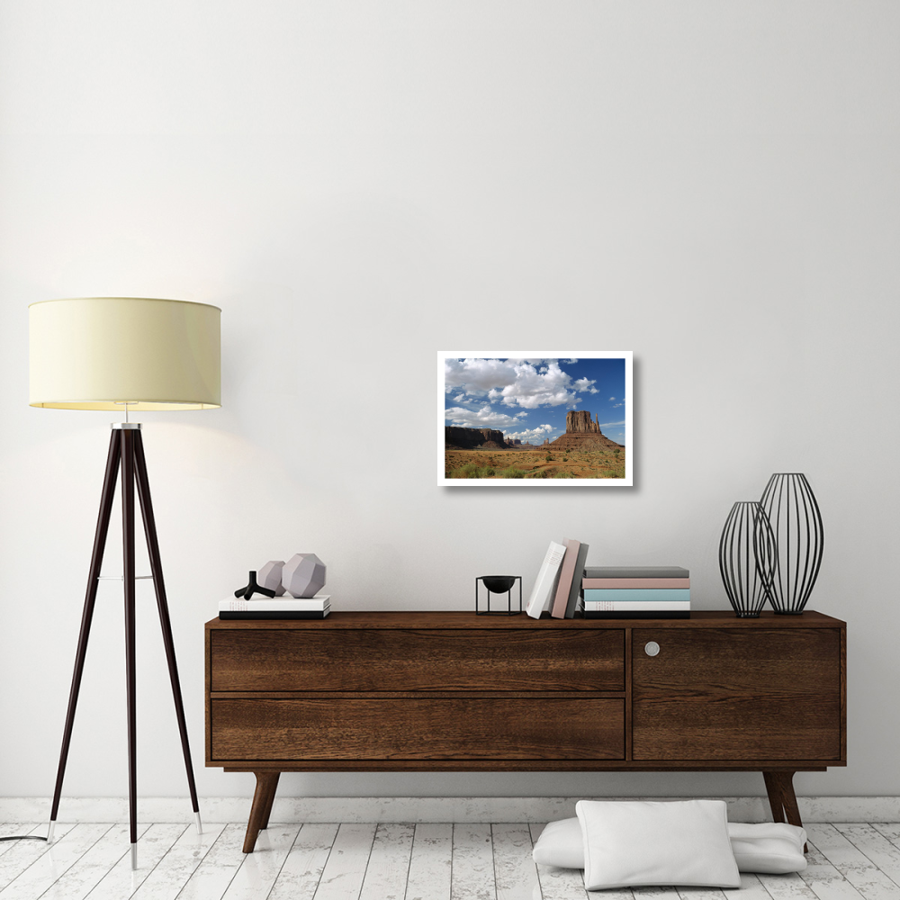 Landscape view, Monument Valley Navajo Tribal Park, Arizona-Paper Art-26&quotx18"
