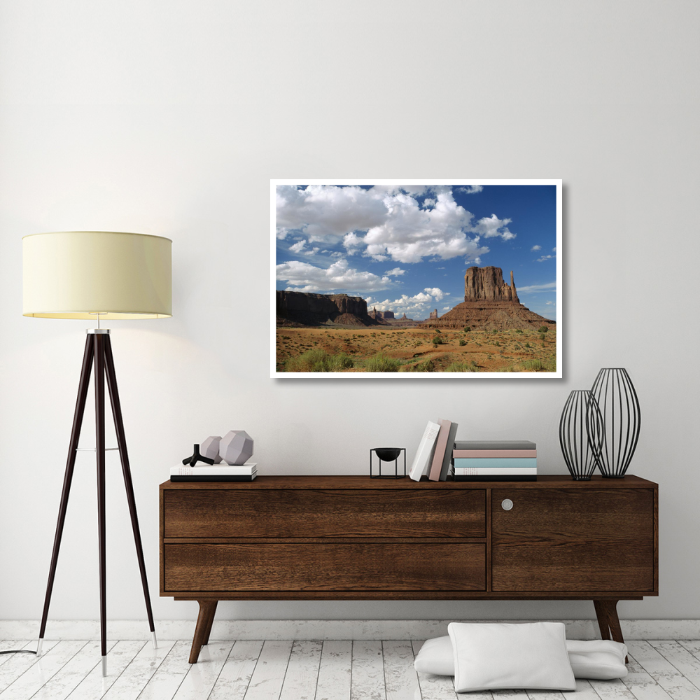 Landscape view, Monument Valley Navajo Tribal Park, Arizona-Paper Art-50&quotx34"