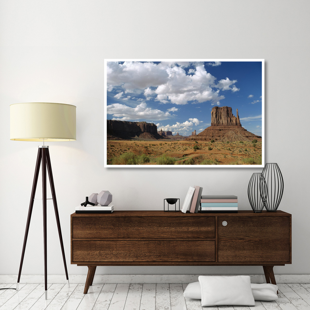 Landscape view, Monument Valley Navajo Tribal Park, Arizona-Paper Art-62&quotx42"