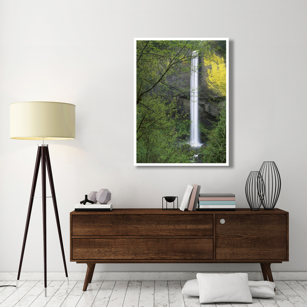 Latourell Falls, Columbia River Gorge near Portland, Oregon-Paper Art-38&quotx50"