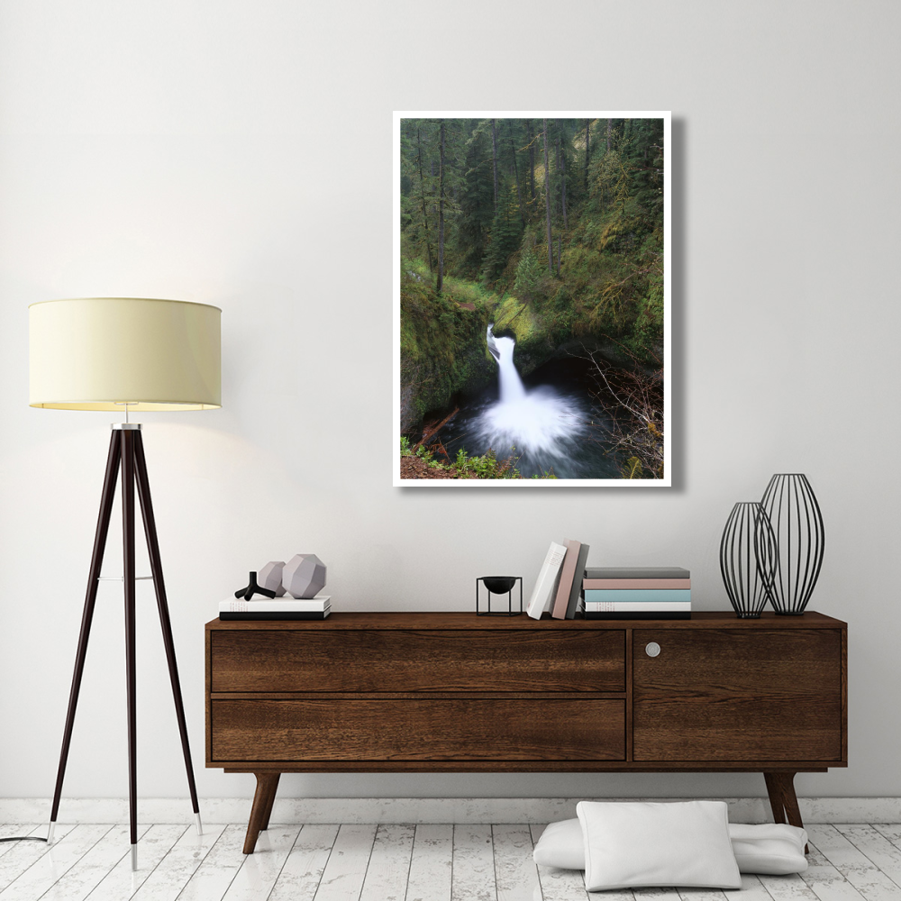 Punchbowl Falls at Eagle Creek, Columbia River Gorge, Oregon-Paper Art-38&quotx50"