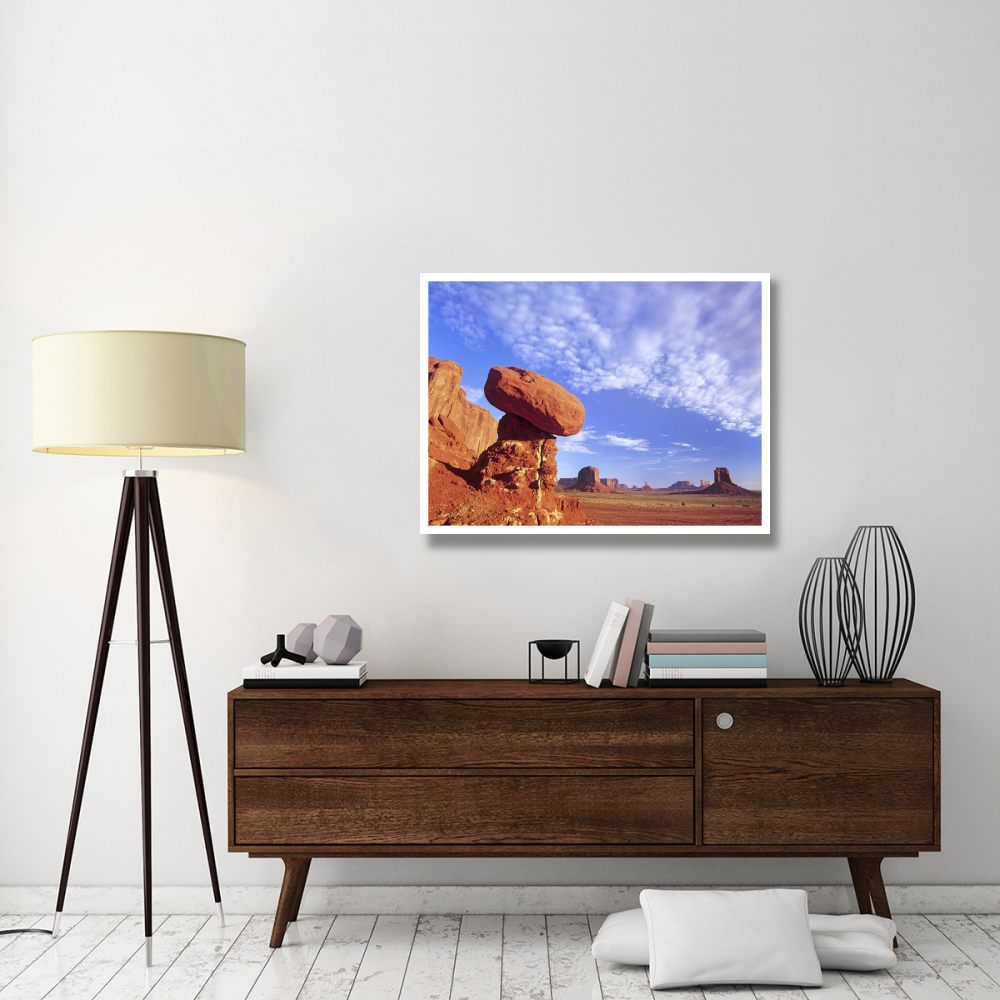 Mushroom Rock in Monument Valley Najavo Tribal Park, Arizona-Paper Art-42&quotx32"