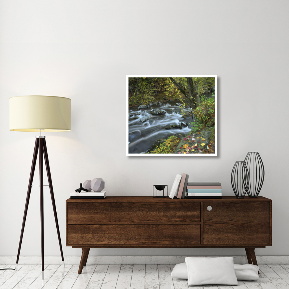 Little River, Great Smoky Mountains National Park, Tennessee-Paper Art-38&quotx33.68"
