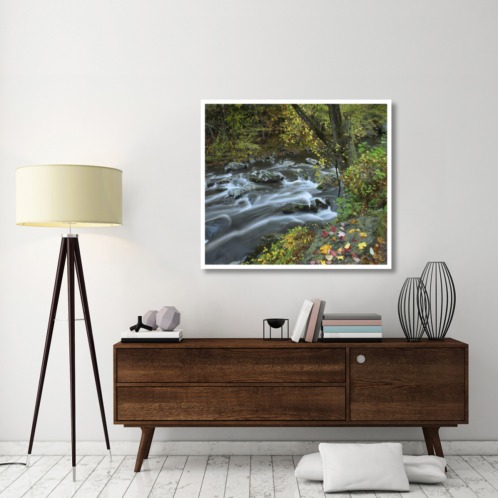 Little River, Great Smoky Mountains National Park, Tennessee-Paper Art-46&quotx40.72"