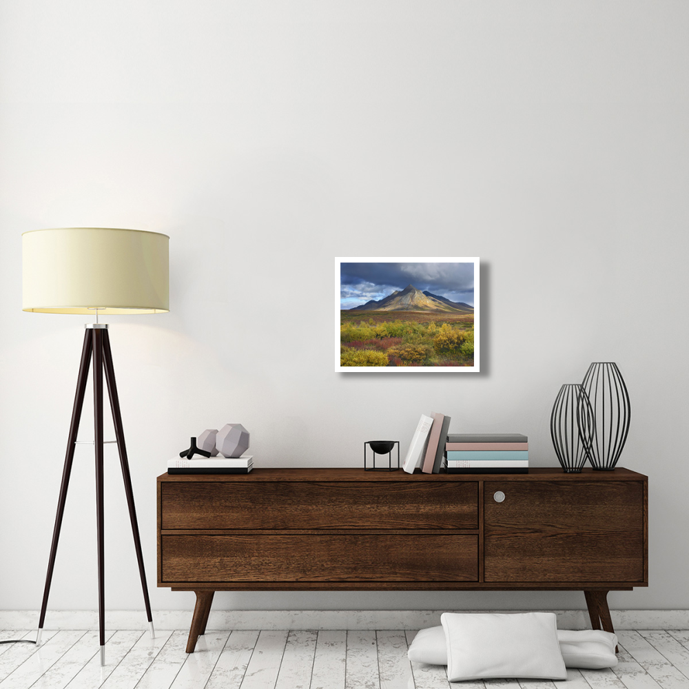 Ogilvie Mountains, Tombstone Territorial Park, Yukon, Canada-Paper Art-26&quotx20"