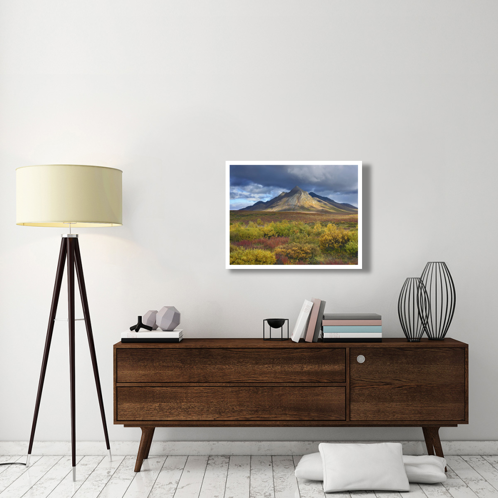 Ogilvie Mountains, Tombstone Territorial Park, Yukon, Canada-Paper Art-34&quotx26"