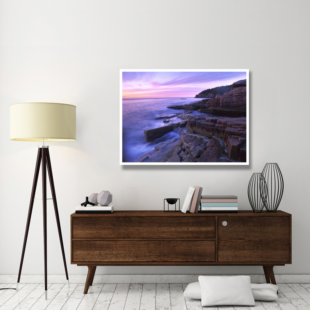 Atlantic coast near Thunder Hole, Acadia National Park, Maine-Paper Art-50&quotx38"
