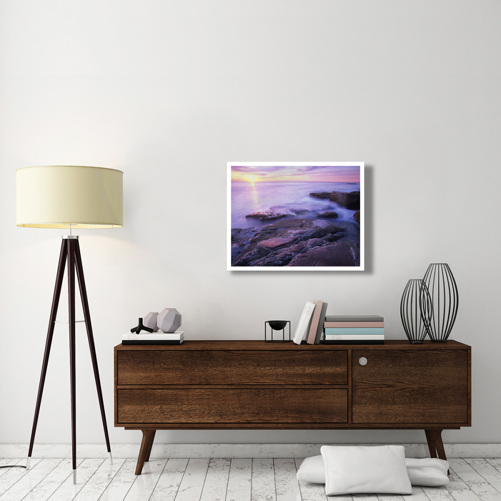Atlantic coast near Thunder Hole, Acadia National Park, Maine-Paper Art-34&quotx26"