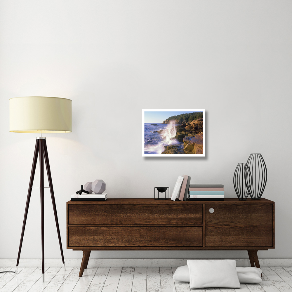 Atlantic Coast near Thunder Hole, Acadia National Park, Maine-Paper Art-26&quotx20"