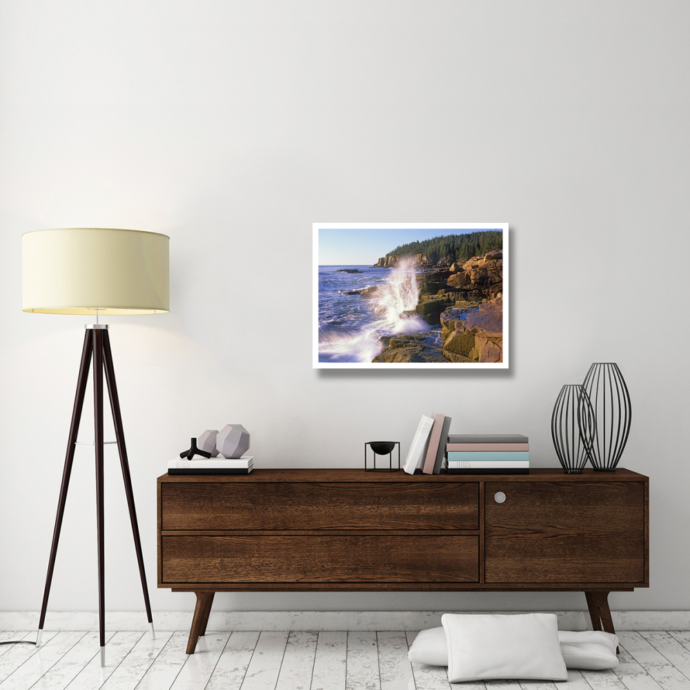 Atlantic Coast near Thunder Hole, Acadia National Park, Maine-Paper Art-34&quotx26"