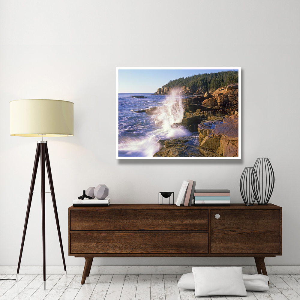 Atlantic Coast near Thunder Hole, Acadia National Park, Maine-Paper Art-50&quotx38"