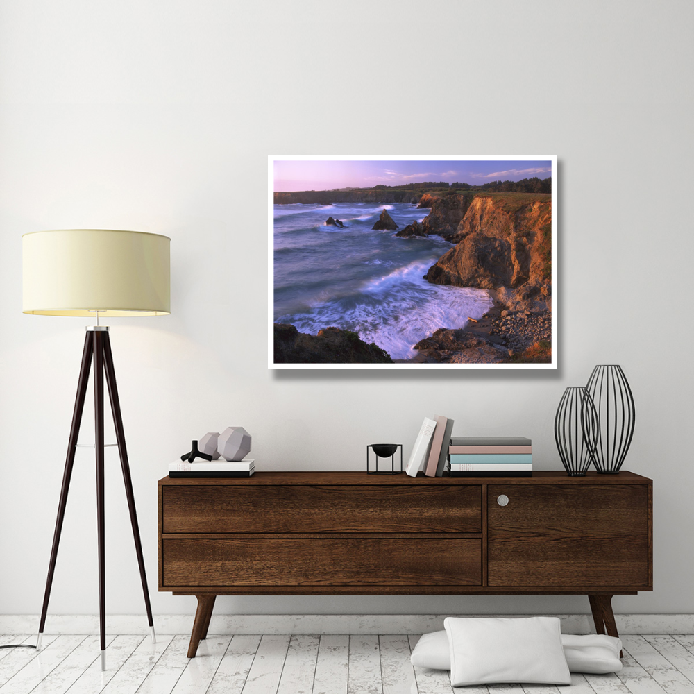 Beach at Jughandle State Reserve, Mendocino County, California-Paper Art-50&quotx38"