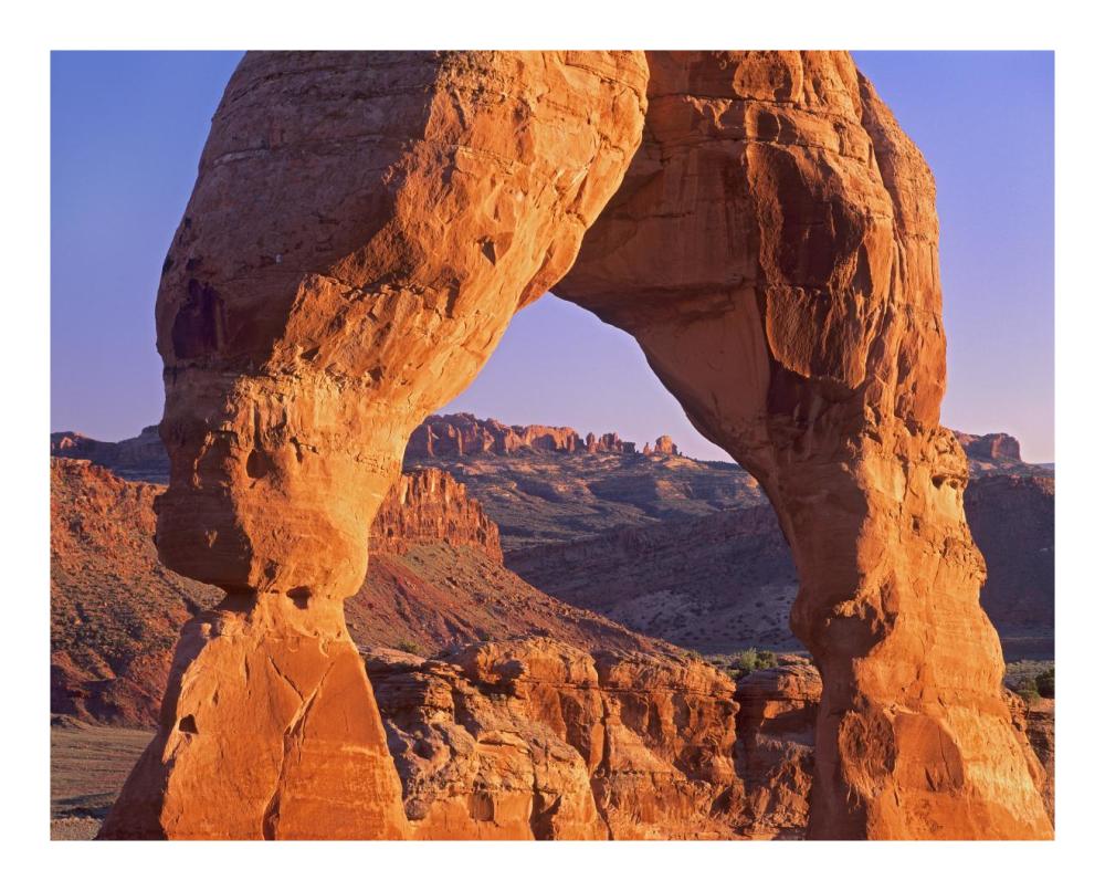 Delicate Arch and La Sal Mountains, Arches National Park, Utah-Paper Art-22"x18"