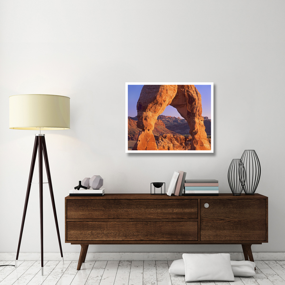 Delicate Arch and La Sal Mountains, Arches National Park, Utah-Paper Art-37&quotx30"