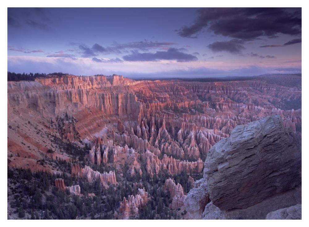 Amphitheater from Bryce Point, Bryce Canyon National Park, Utah-Paper Art-42"x32"