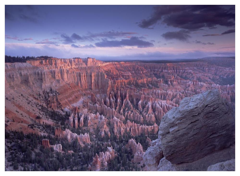 Amphitheater from Bryce Point, Bryce Canyon National Park, Utah-Paper Art-50"x38"