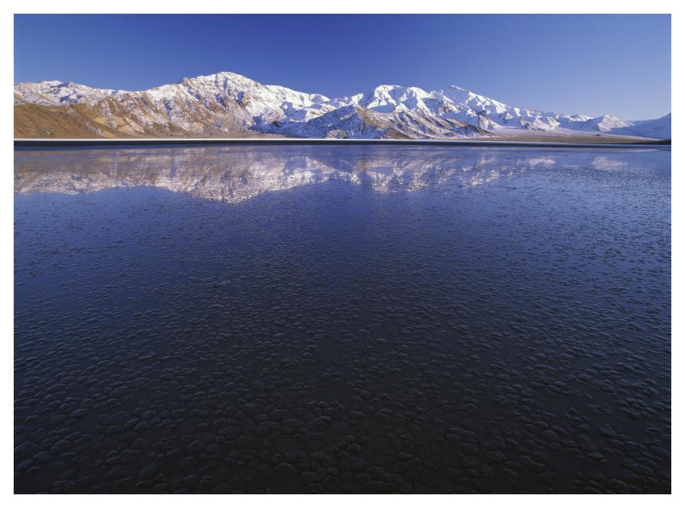 Flooded Racetrack Playa, Death Valley National Park, California-Paper Art-50"x38"