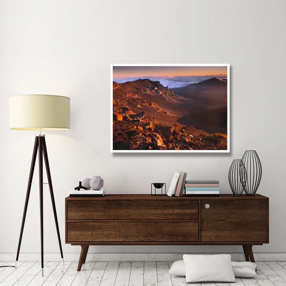 Rock of Haleakala Crater, Haleakala National Park, Maui, Hawaii-Paper Art-50&quotx38"