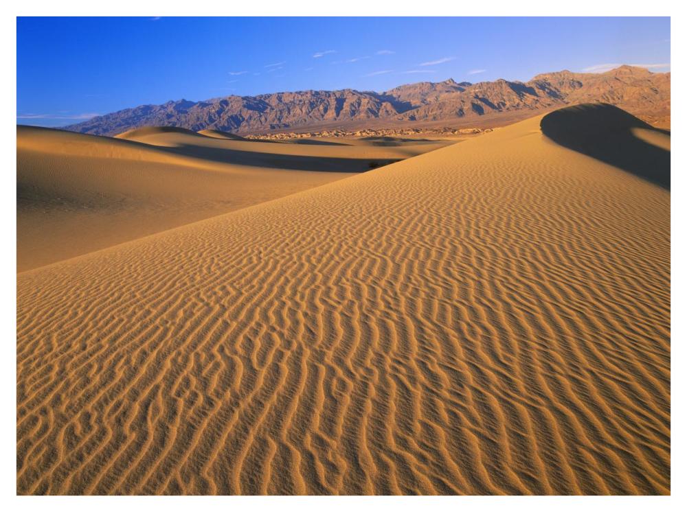 Mesquite Flat Sand Dunes, Death Valley National Park, California-Paper Art-42"x32"