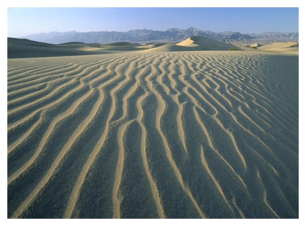 Mesquite Flat Sand Dunes, Death Valley National Park, California-Paper Art-42"x32"