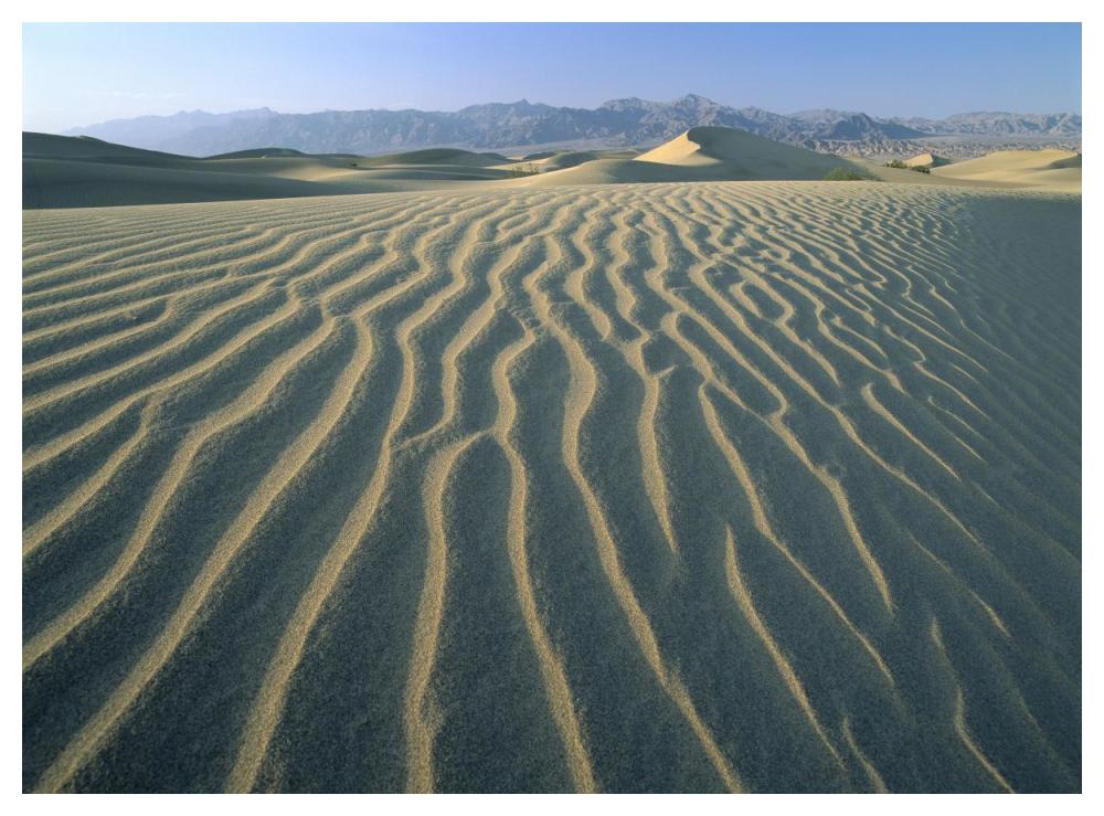 Mesquite Flat Sand Dunes, Death Valley National Park, California-Paper Art-50"x38"
