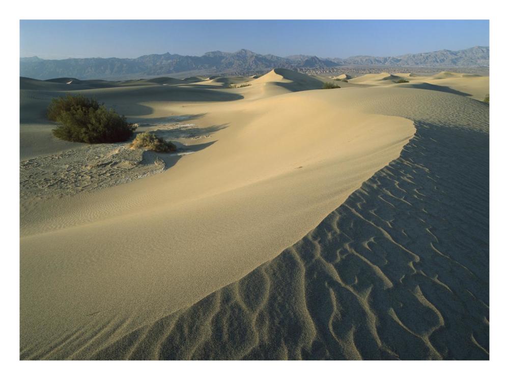 Mesquite Flat Sand Dunes, Death Valley National Park, California-Paper Art-26"x20"