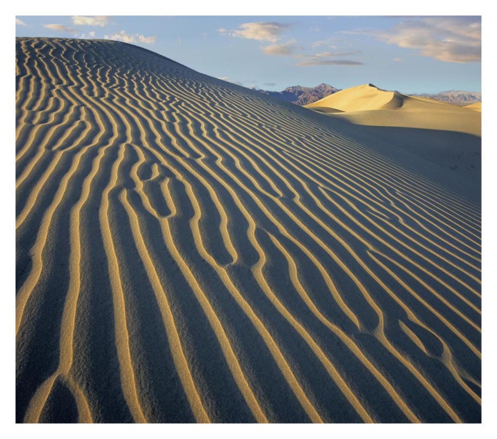 Mesquite Flat Sand Dunes, Death Valley National Park, California-Paper Art-32"x28.4"