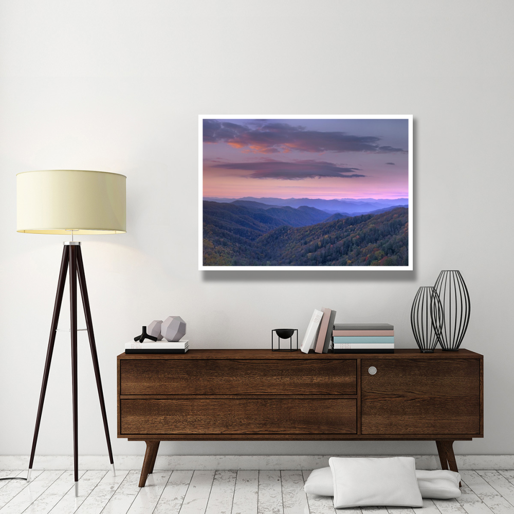 Newfound Gap, Great Smoky Mountains National Park, North Carolina-Paper Art-50&quotx38"