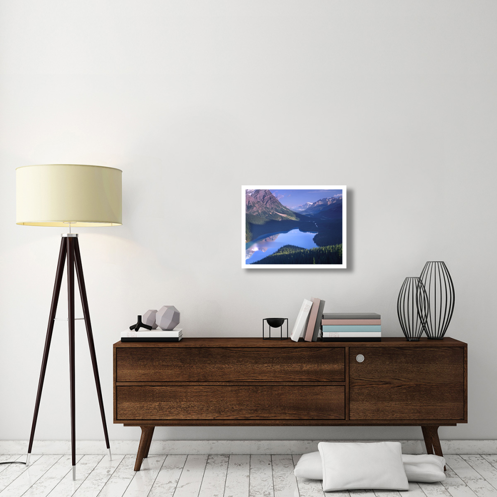 Mount Patterson at Peyto Lake, Banff National Park, Alberta, Canada-Paper Art-26&quotx20"