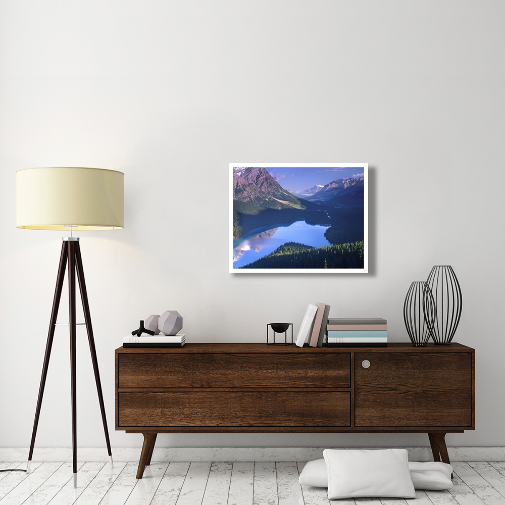 Mount Patterson at Peyto Lake, Banff National Park, Alberta, Canada-Paper Art-34&quotx26"