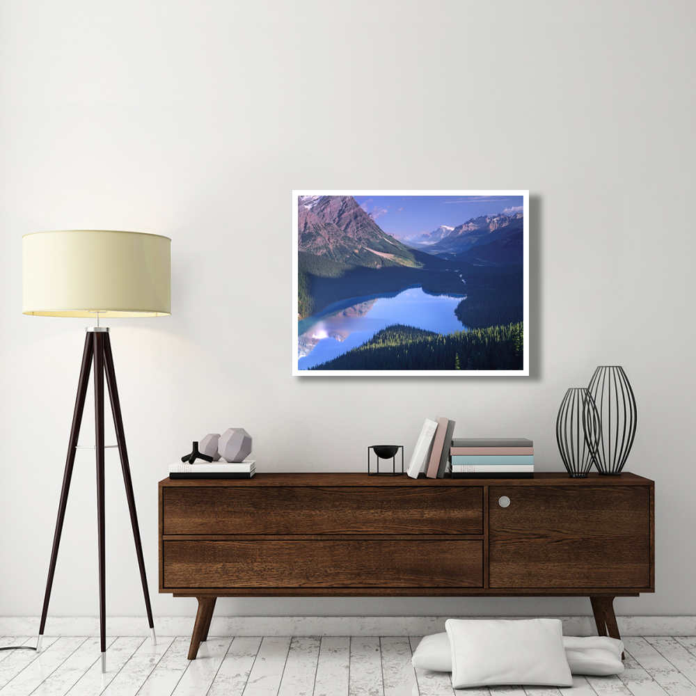 Mount Patterson at Peyto Lake, Banff National Park, Alberta, Canada-Paper Art-42&quotx32"