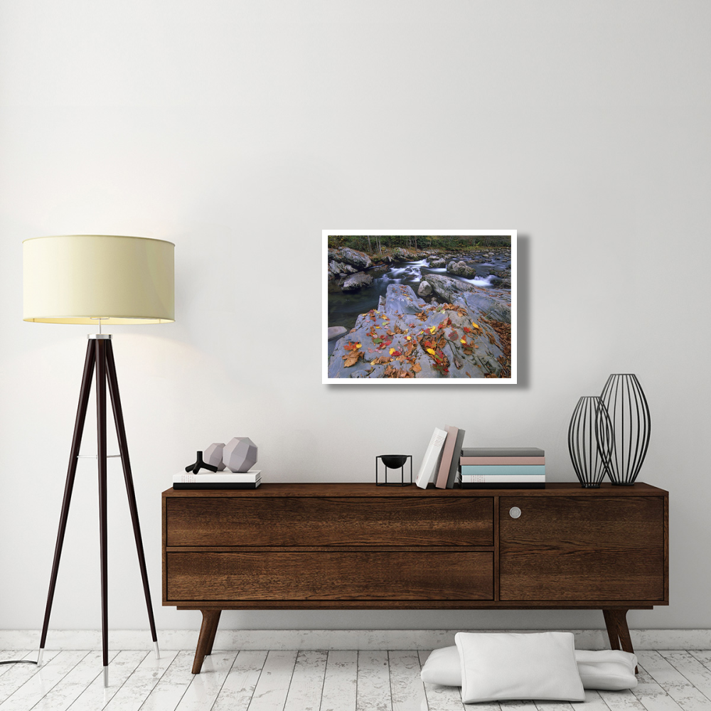 Little Pigeon River, Great Smoky Mountains National Park, Tennessee-Paper Art-34&quotx26"