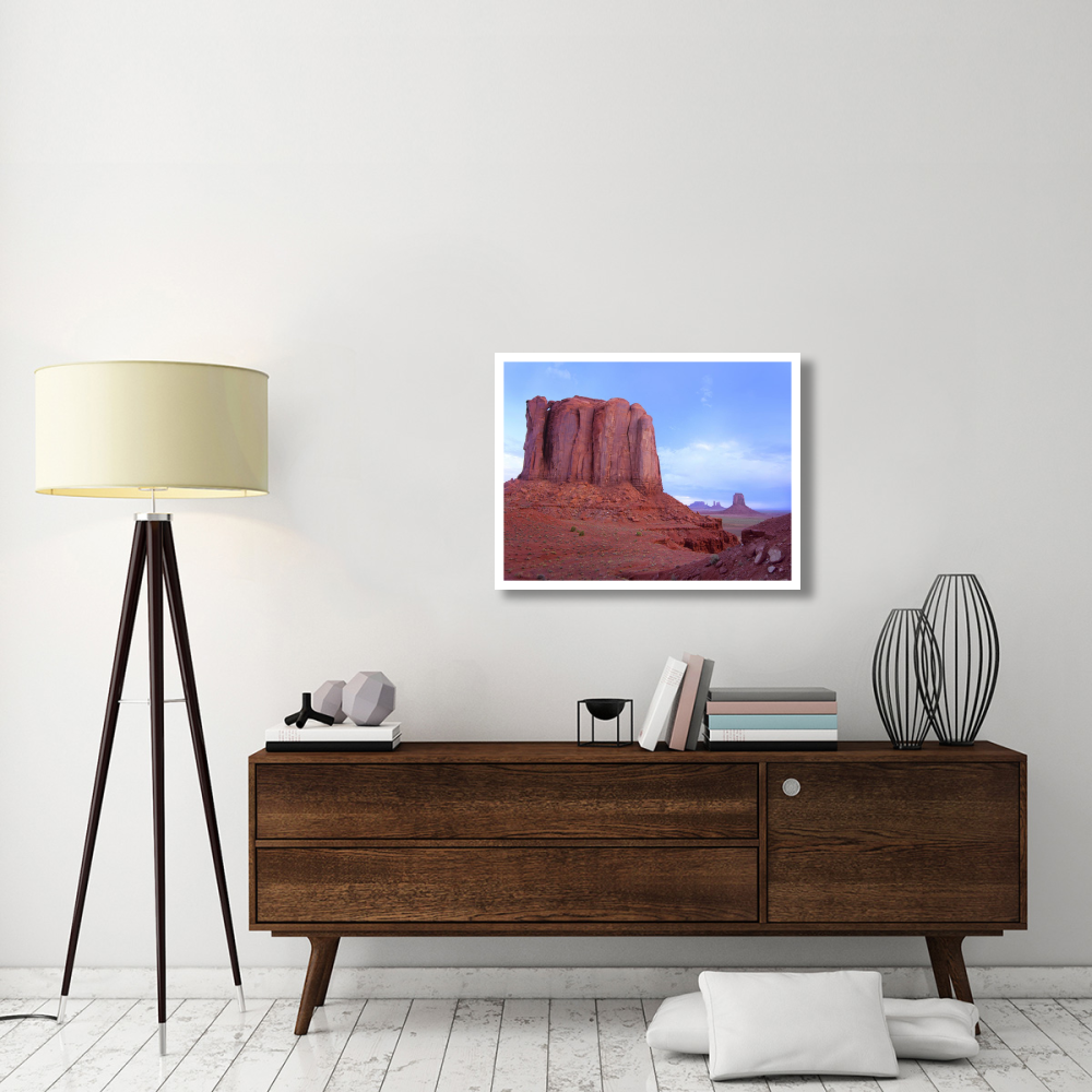 Elephant Butte from North Window viewpoint, Monument Valley, Arizona-Paper Art-34&quotx26"