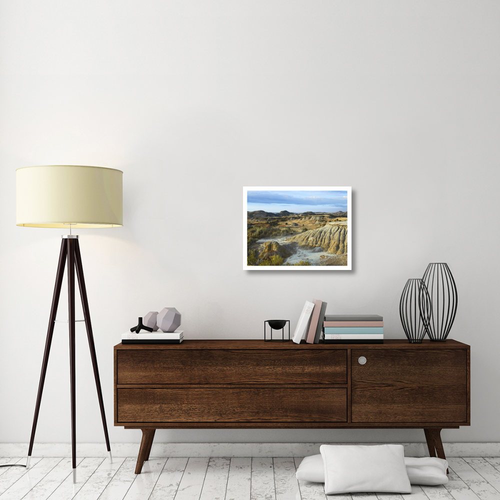 Badlands, South Unit, Theodore Roosevelt National Park, North Dakota-Paper Art-26&quotx20"