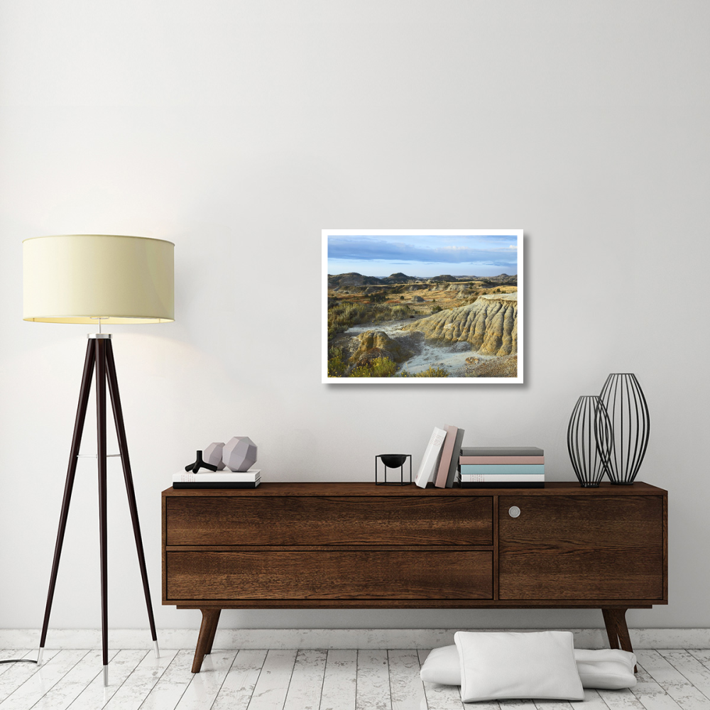 Badlands, South Unit, Theodore Roosevelt National Park, North Dakota-Paper Art-34&quotx26"