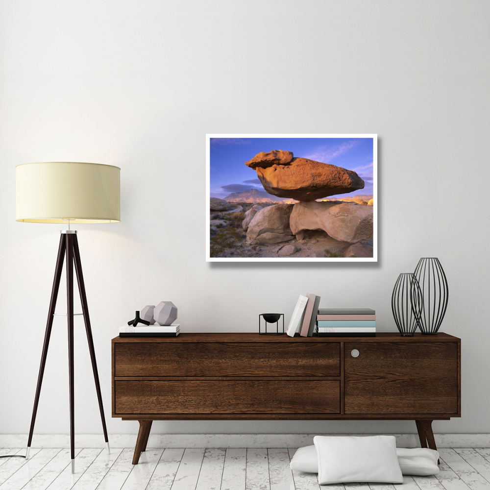 El Capitan and Balanced Rock, Guadalupe Mountains National Park, Texas-Paper Art-42&quotx32"