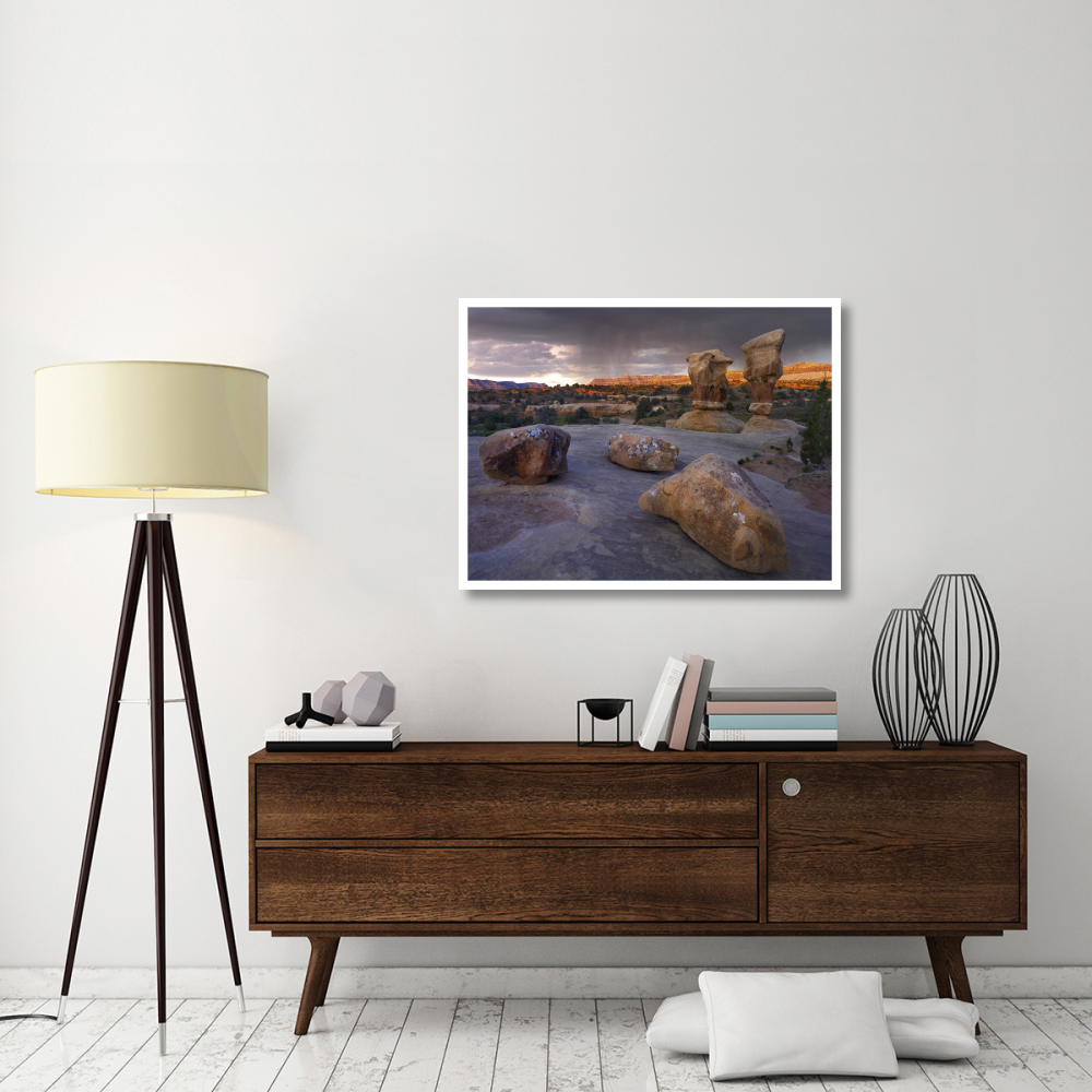 Devil's Garden sandstone formations, Escalante National Monument, Utah-Paper Art-42&quotx32"