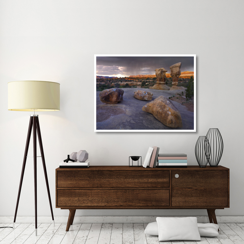 Devil's Garden sandstone formations, Escalante National Monument, Utah-Paper Art-50&quotx38"