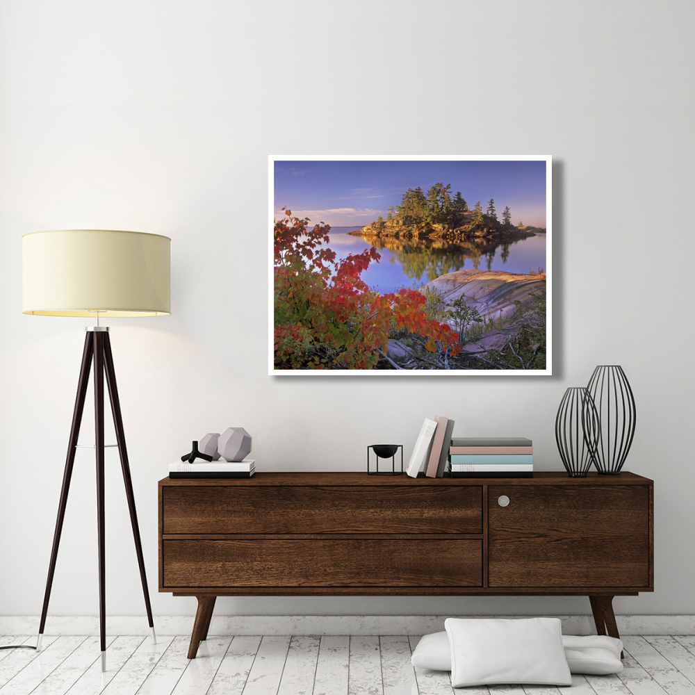 Island in Georgian Bay, Lake Huron, Killarney Provincial Park, Ontario-Paper Art-50&quotx38"
