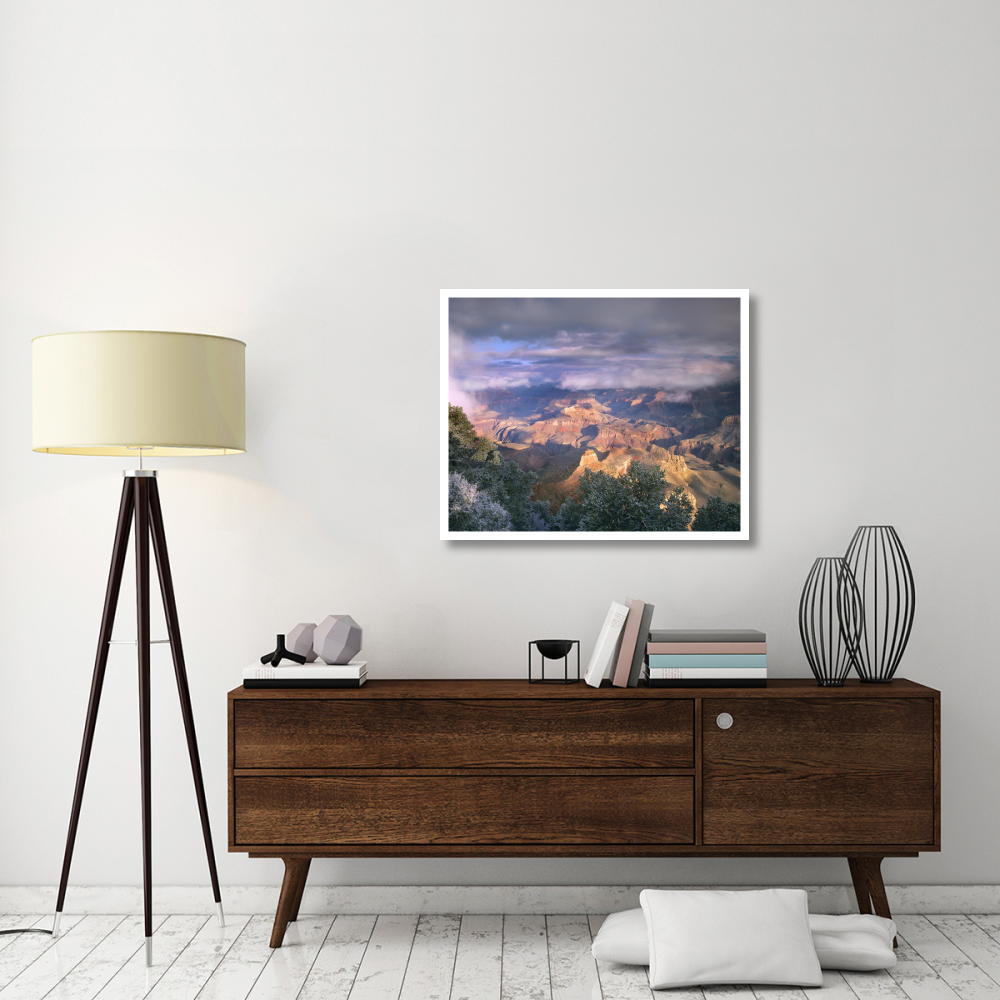Clearing skies over the South Rim, Grand Canyon National Park, Arizona-Paper Art-37&quotx30"