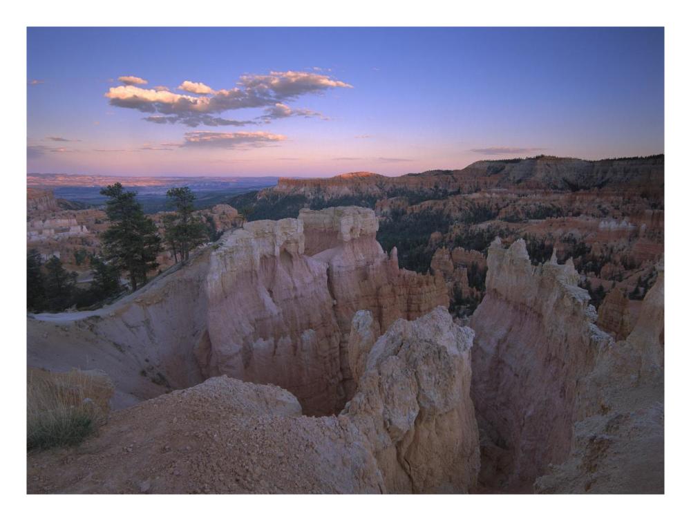 Bryce Canyon as seen from Bryce Point, Bryce Canyon National Park, Utah-Paper Art-26"x20"