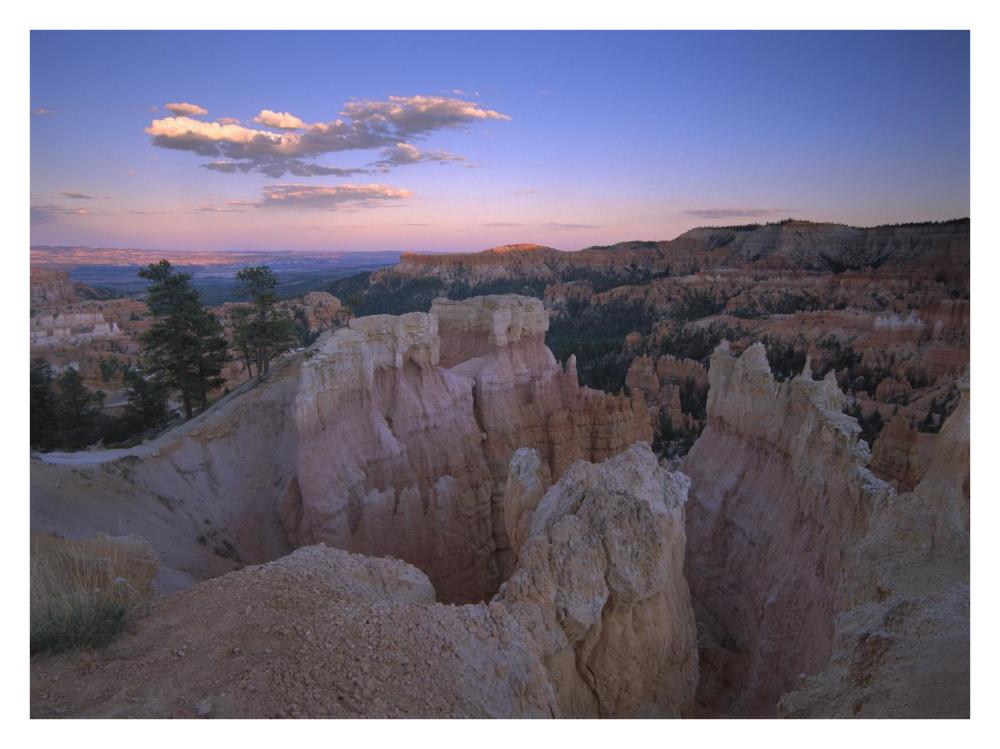 Bryce Canyon as seen from Bryce Point, Bryce Canyon National Park, Utah-Paper Art-34"x26"