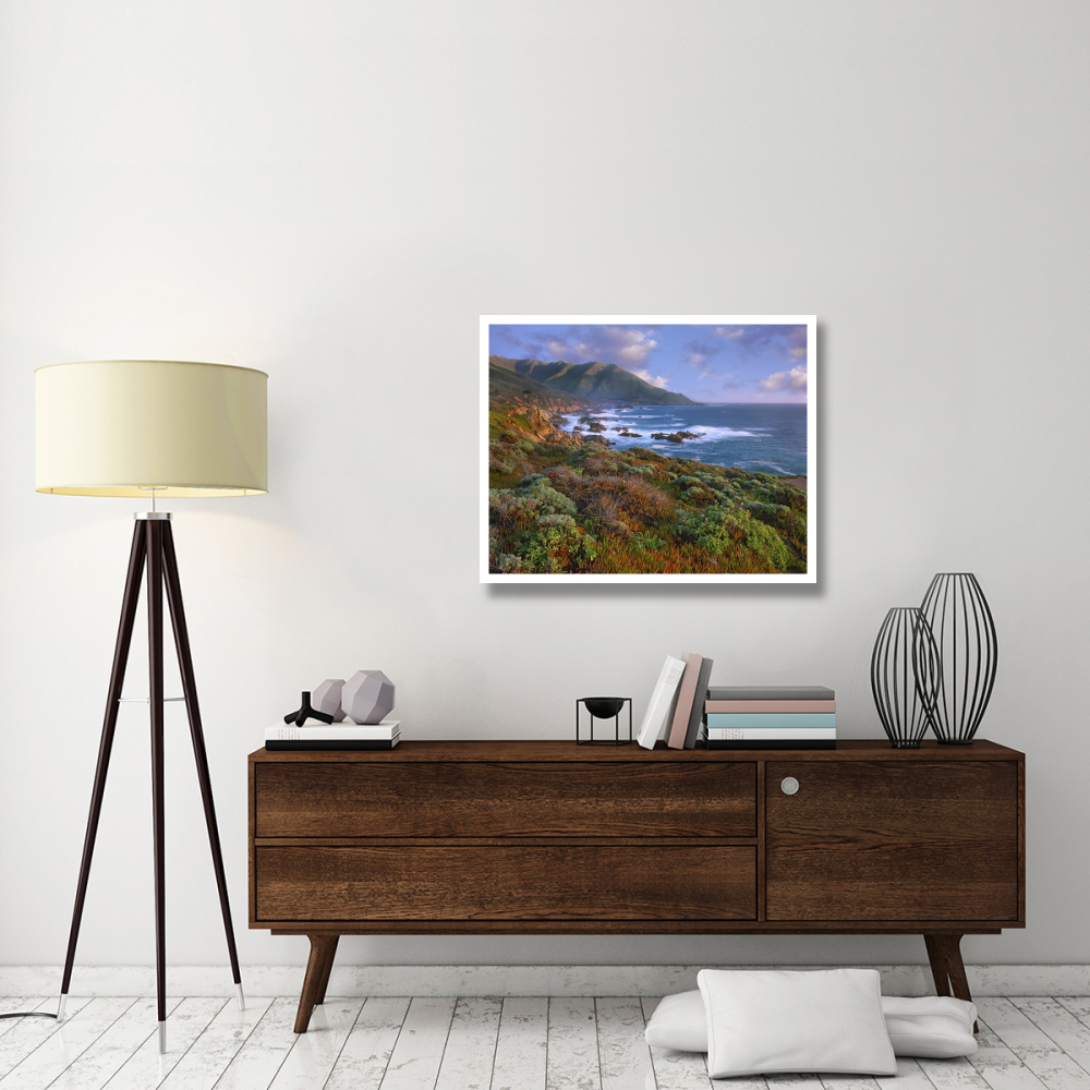Cliffs and the Pacific Ocean, Garrapata State Beach, Big Sur, California-Paper Art-37&quotx30"