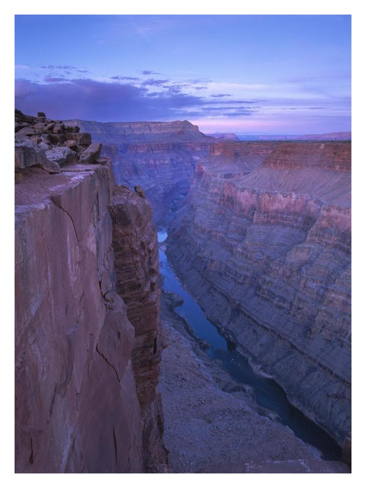 Colorado River from Toroweap Overlook, Grand Canyon National Park, Arizona-Paper Art-26"x34"