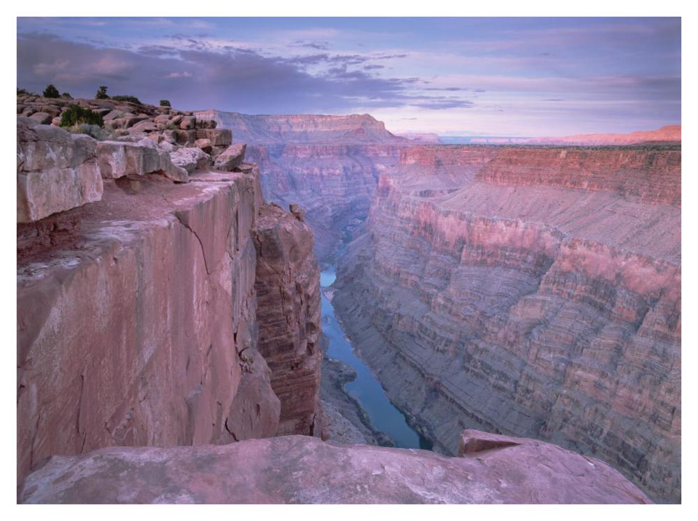 Colorado River from Toroweap Overlook, Grand Canyon National Park, Arizona-Paper Art-42"x32"