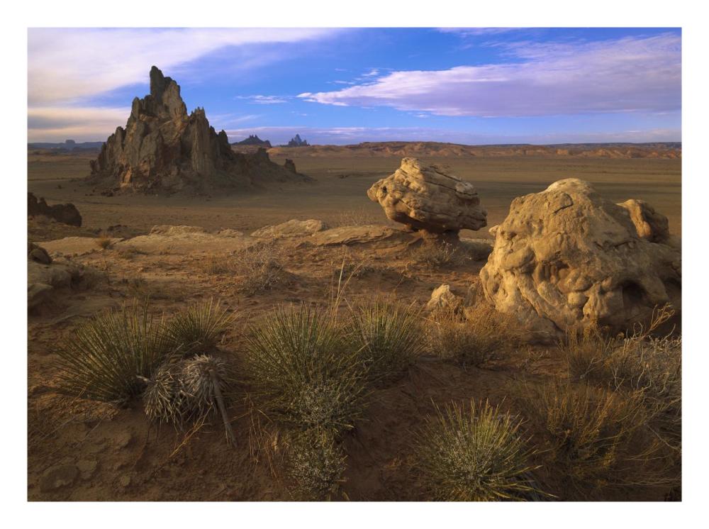 Church Rock, Navajo Reservation, Monument Valley Navajo Tribal Park, Arizona-Paper Art-26"x20"