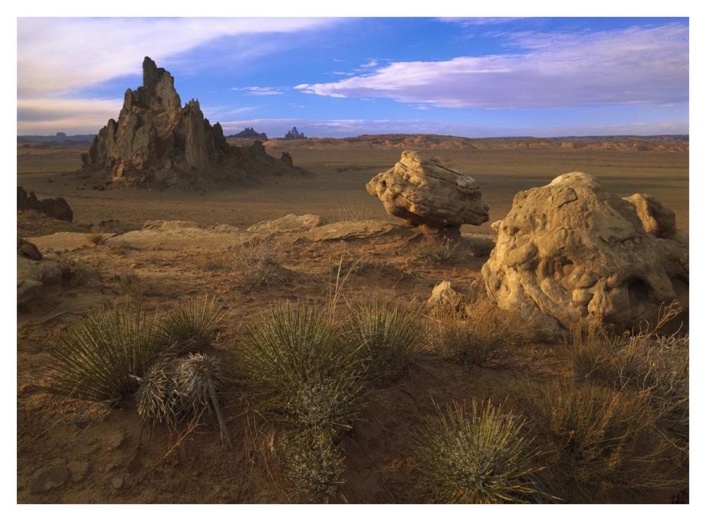 Church Rock, Navajo Reservation, Monument Valley Navajo Tribal Park, Arizona-Paper Art-42"x32"