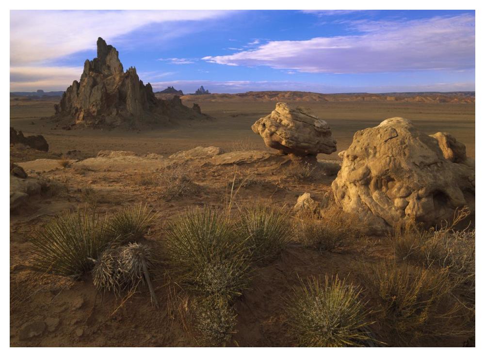 Church Rock, Navajo Reservation, Monument Valley Navajo Tribal Park, Arizona-Paper Art-50"x38"
