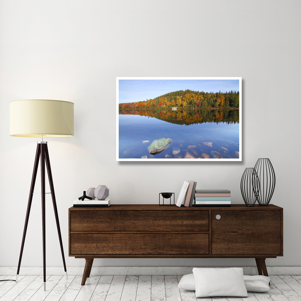 Jigging Cove Lake, Cape Breton Highlands National Park, Nova Scotia, Canada-Paper Art-50&quotx34"